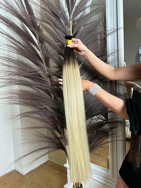 Славянские волосы в срезе <br>цена за 100 гр